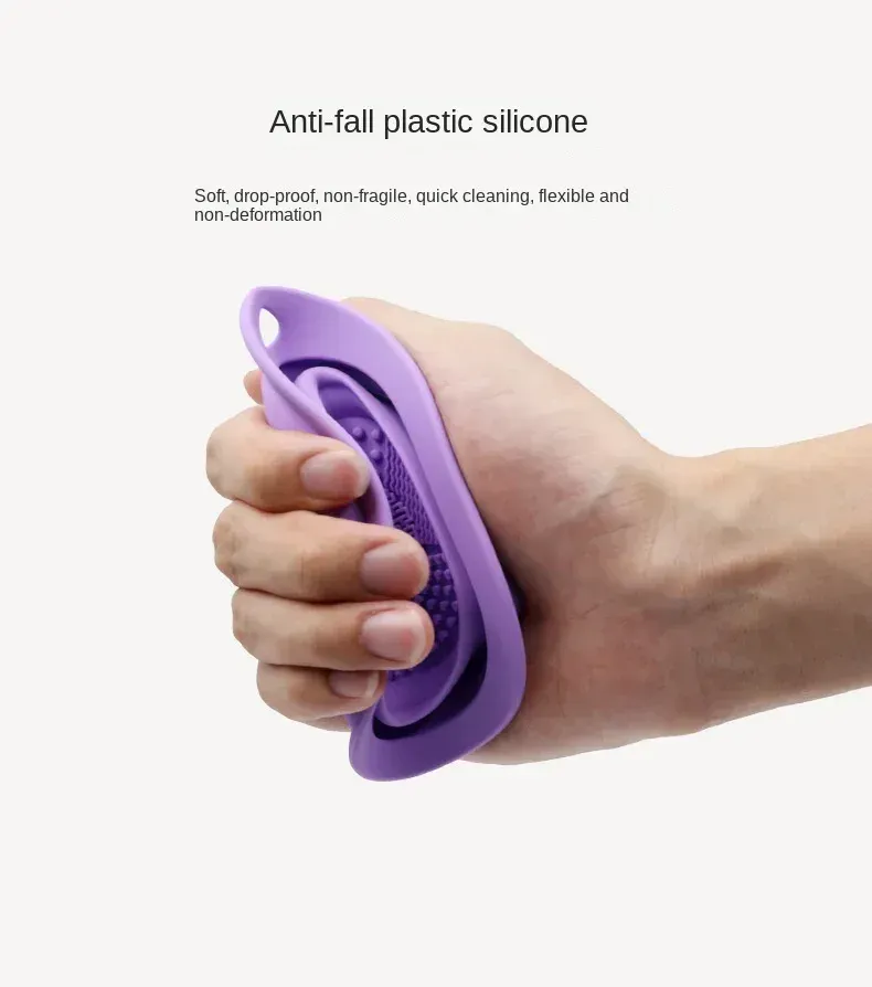 Bol de lavage pliable en silicone