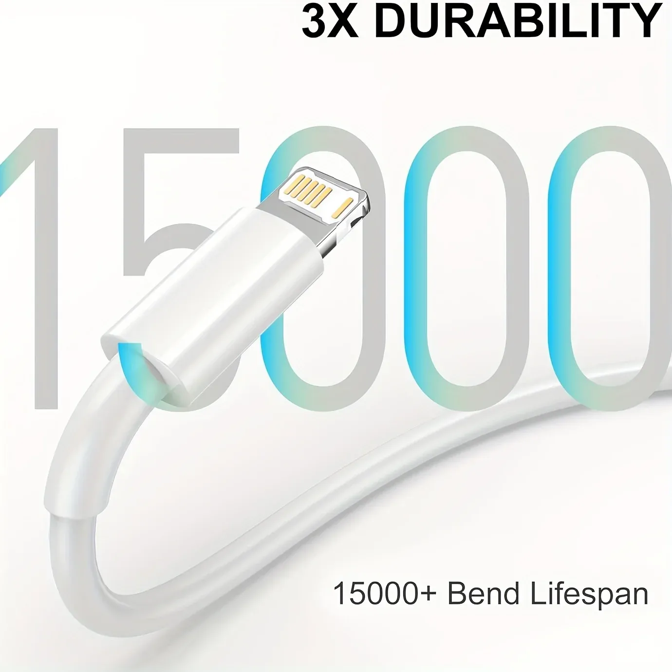 Câble USB-C PD 20 W à charge rapide pour iPhone 14, 13, 12, 11, Pro, Pro Max, Plus et XS, chargeur rapide, câble de données USB Type-C 3