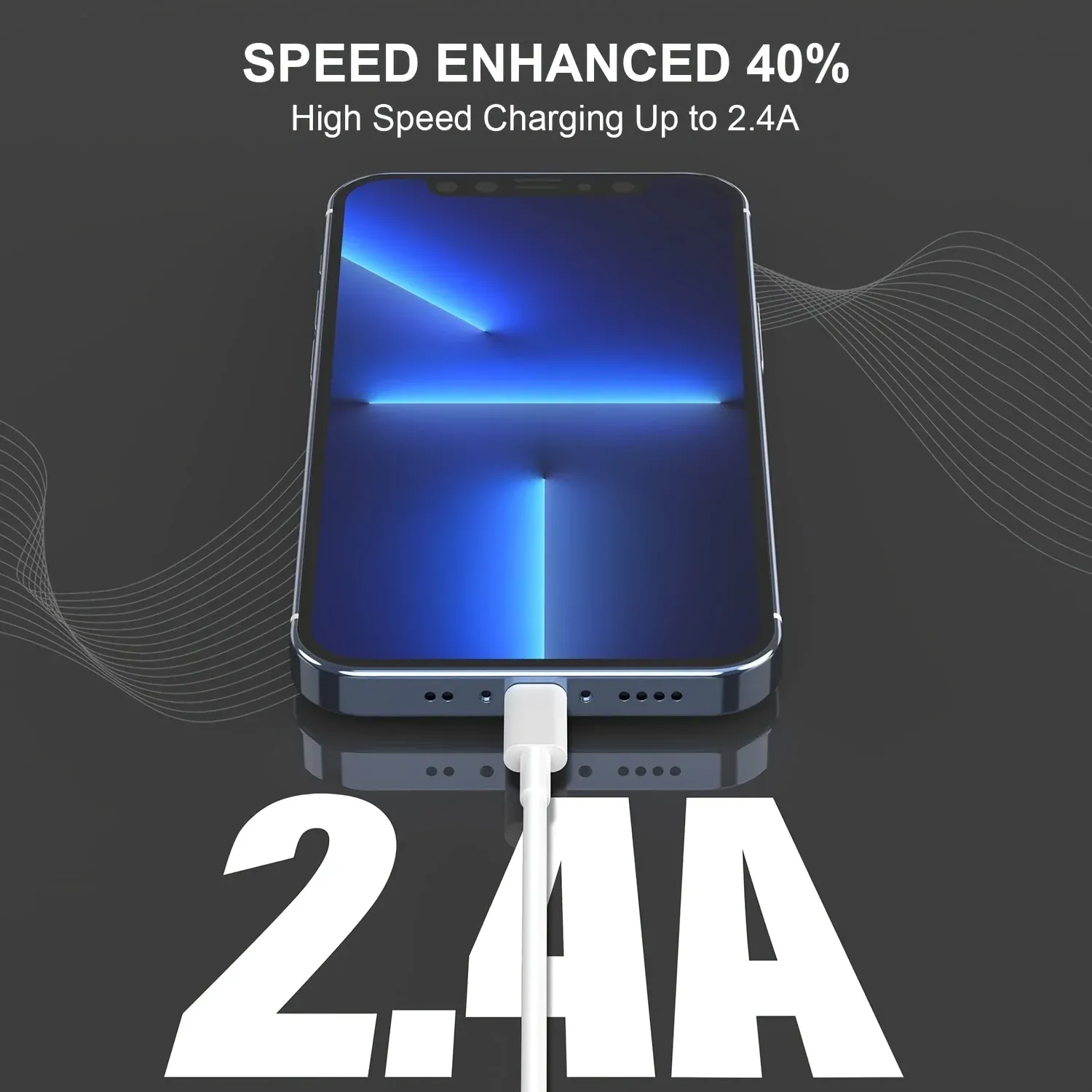 Câble USB-C PD 20 W à charge rapide pour iPhone 14, 13, 12, 11, Pro, Pro Max, Plus et XS, chargeur rapide, câble de données USB Type-C 4