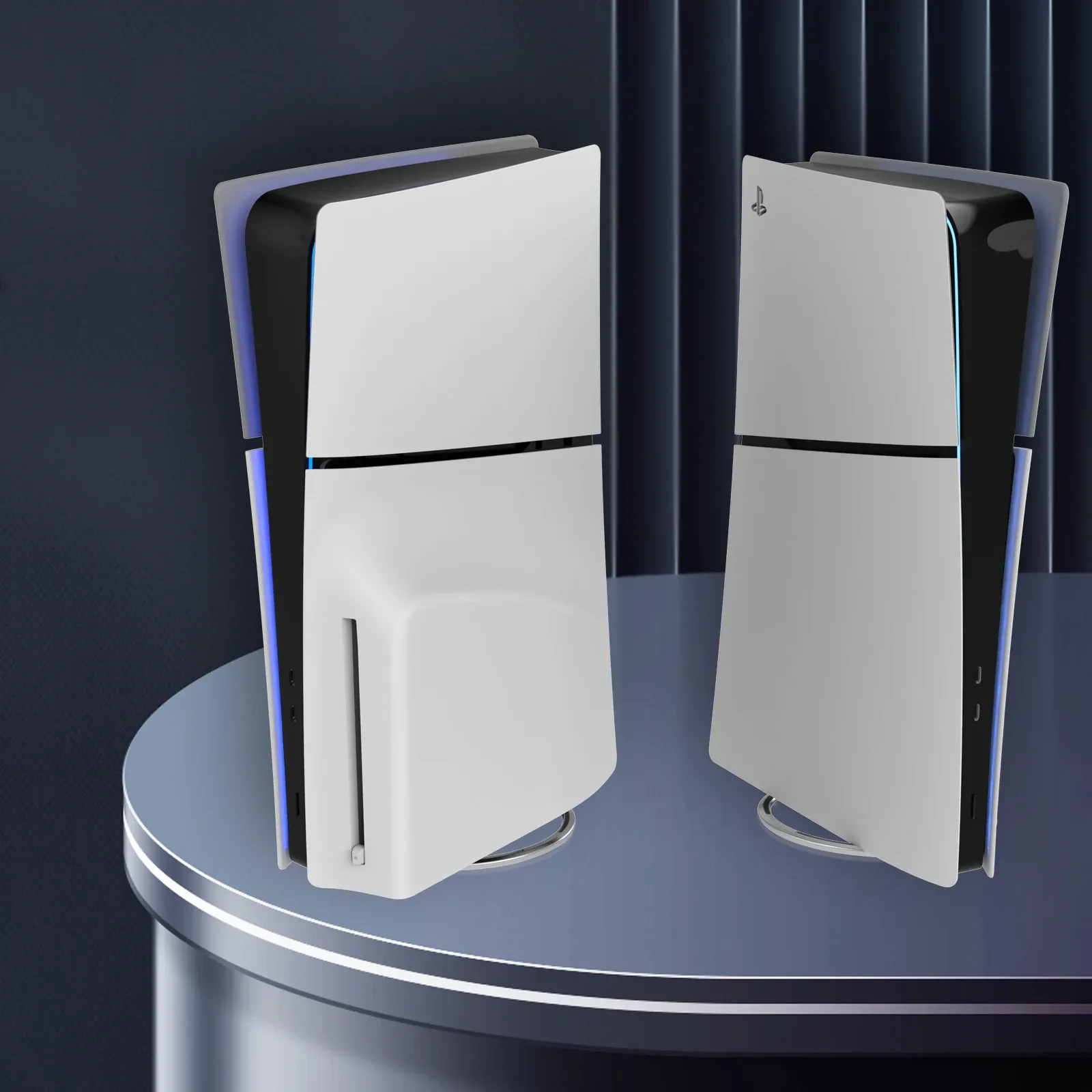 Support vertical en métal pour console PS5 Slim (édition disque et numérique), avec vis, support de base de remplacement 3