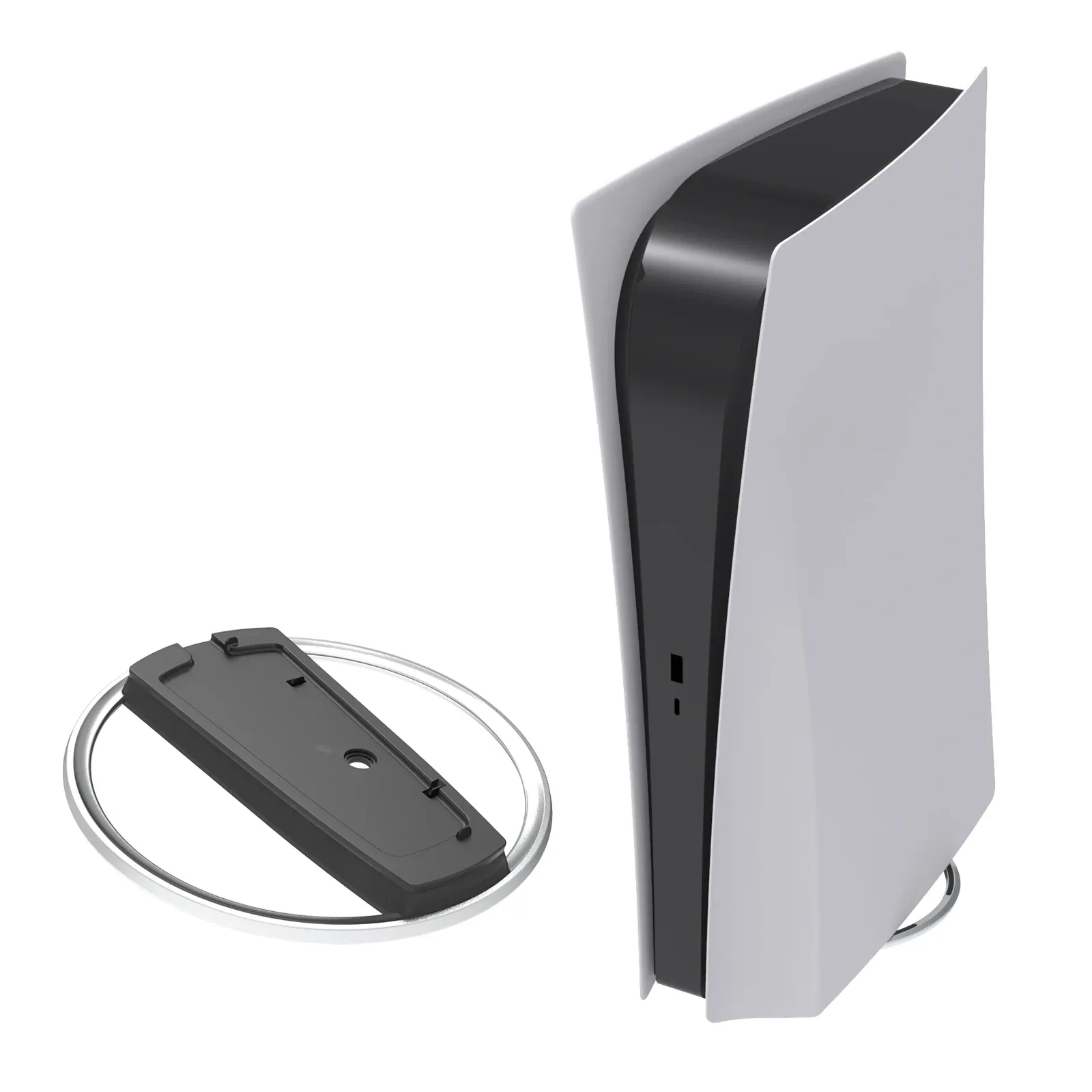 Support vertical en métal pour console PS5 Slim (édition disque et numérique), avec vis, support de base de remplacement 5