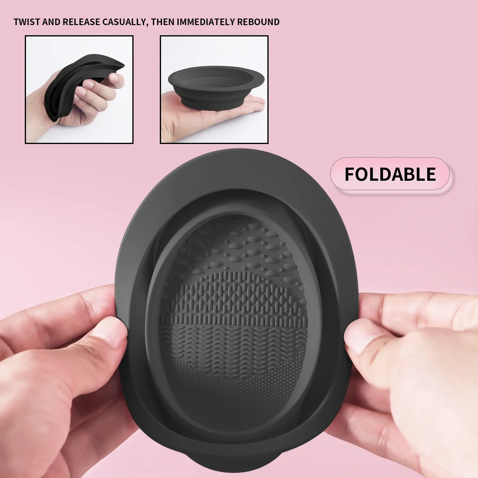 Utilisation du nettoyant pour pinceaux de maquillage