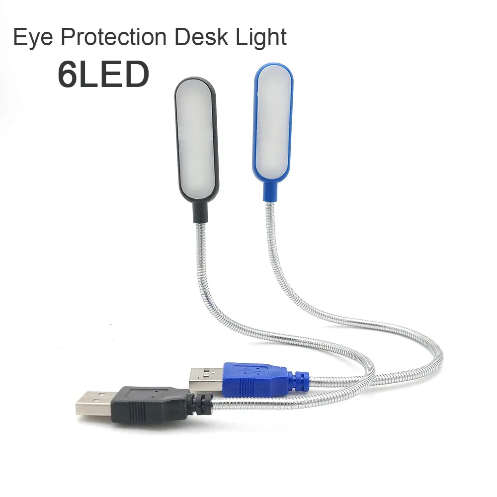 Lampe de lecture LED USB flexible 28 LED, lumière ultra lumineuse, lampe de table et de nuit pour ordinateur PC 6