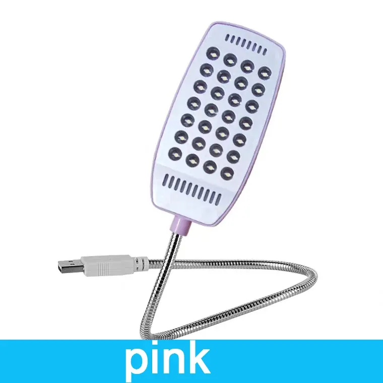 Lampe de lecture LED USB flexible 28 LED, lumière ultra lumineuse, lampe de table et de nuit pour ordinateur PC 10