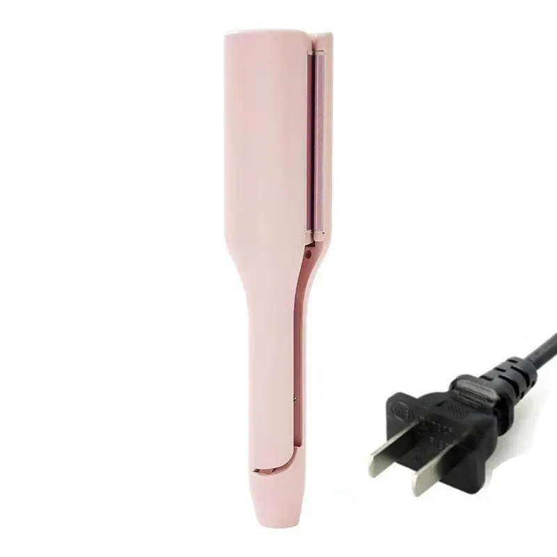 Fer à friser 32 mm à onde profonde, 4 températures réglables, chauffage rapide, baguette à boucles pour tous types de cheveux 7