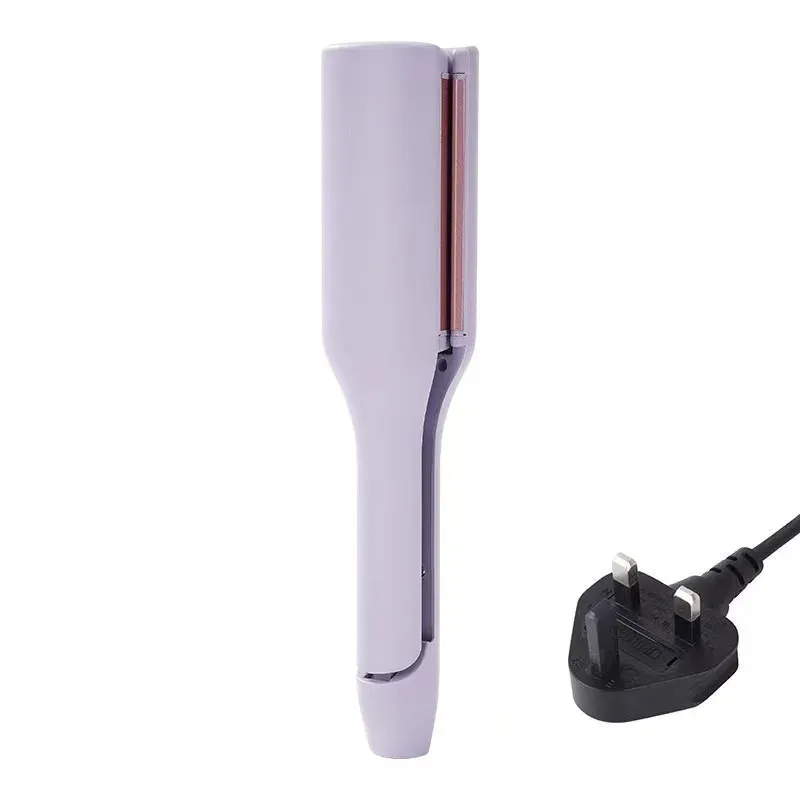 Fer à friser 32 mm à onde profonde, 4 températures réglables, chauffage rapide, baguette à boucles pour tous types de cheveux 14