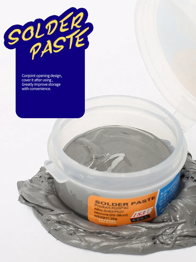 Pâte à souder MECHANIC XGZ40 - détail de la seringue