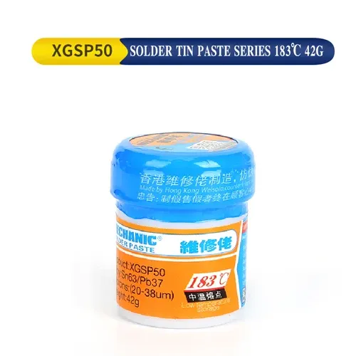 Pâte à souder pour téléphone portable MÉCANICIEN, flux Sn63/Pb37, 183 °C, XGZ40 8