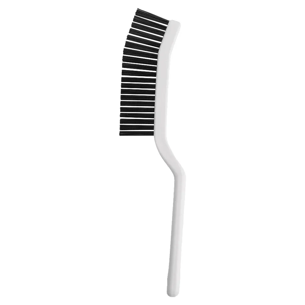 Brosse de nettoyage pour joints, à poils durs et long manche, pour portes, fenêtres, rails et sols, 1 à 2 pièces 7