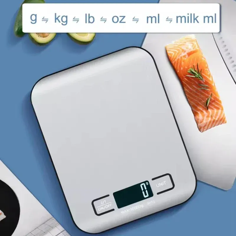 Détail de la balance de cuisine numérique