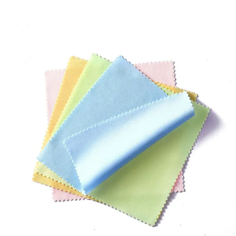 Chiffons de nettoyage en microfibre pour lunettes, lot de 100 4