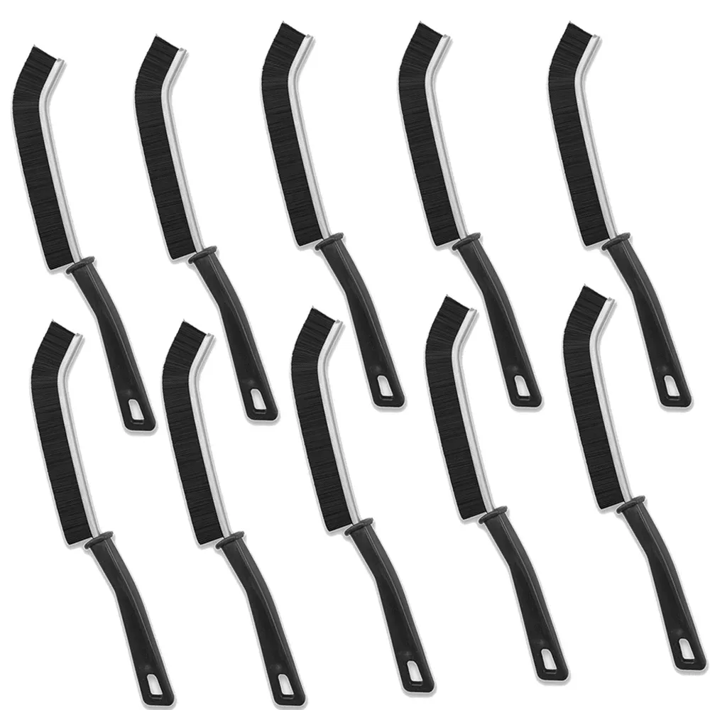 Brosse de nettoyage à poils durs pour vitres, joints de carrelage et interstices 8
