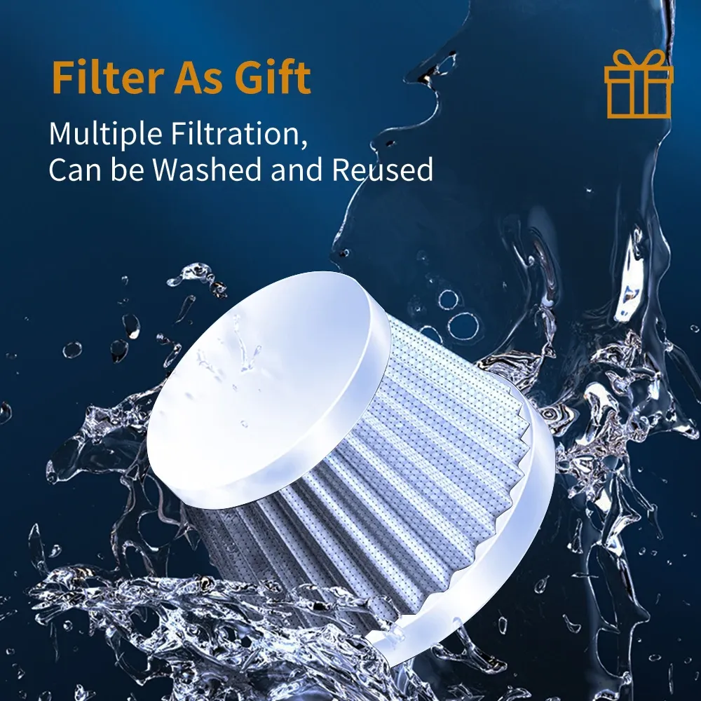 Aspirateur de voiture sans fil portable, forte aspiration 15000 Pa, usage domestique et automobile 6