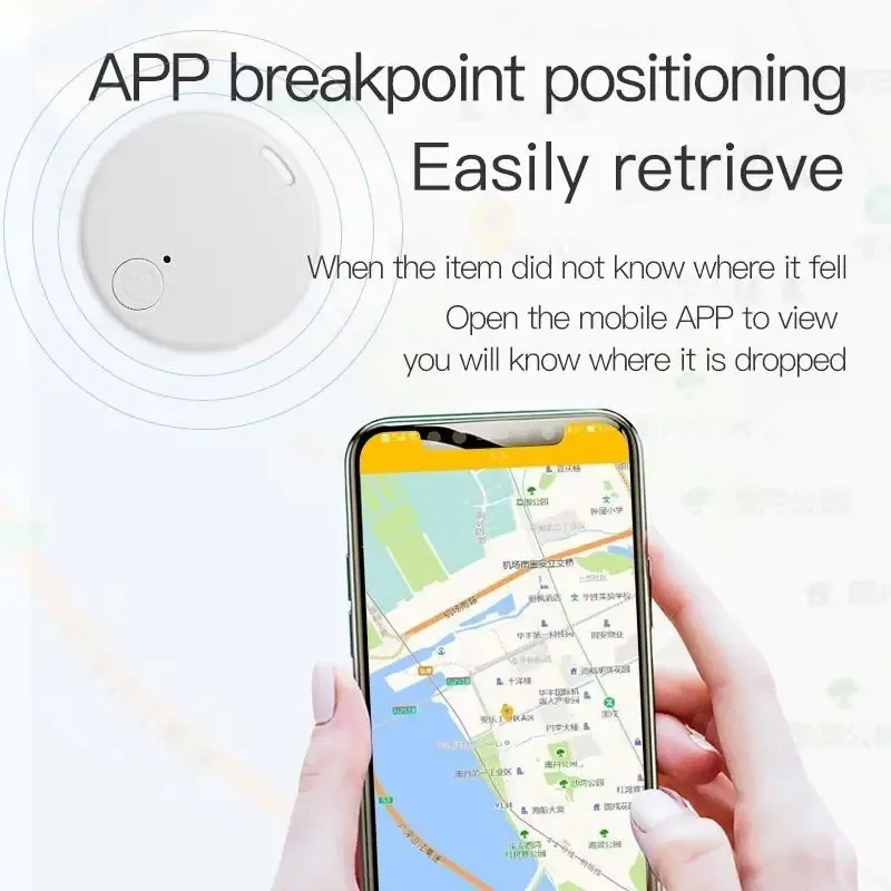 Mini localisateur Bluetooth anti-perte avec alarme pour clés et portefeuille 5