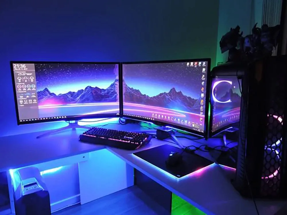 Ambiance lumineuse personnalisable