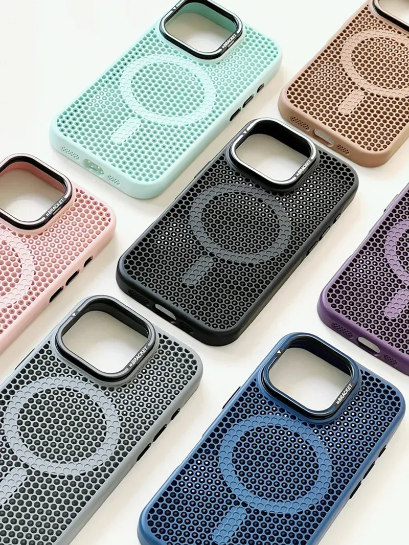 Vue détaillée de la grille de refroidissement