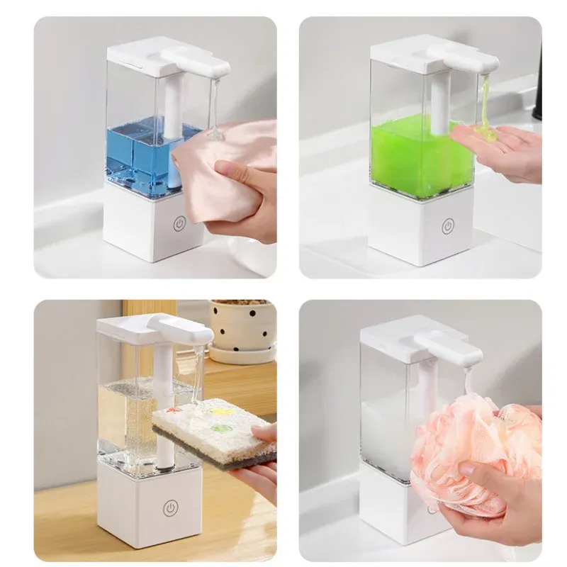 Distributeur de savon automatique dans la cuisine