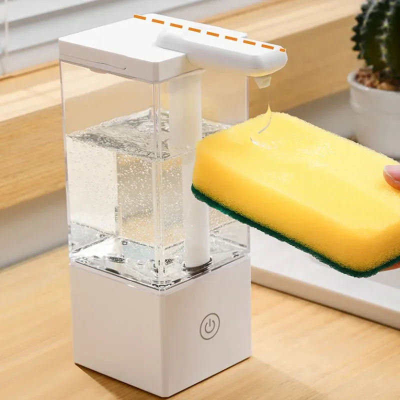 Réservoir transparent du distributeur de savon