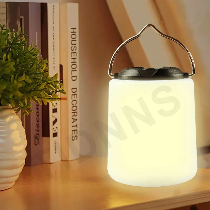 Lanterne LED dans l'environnement naturel
