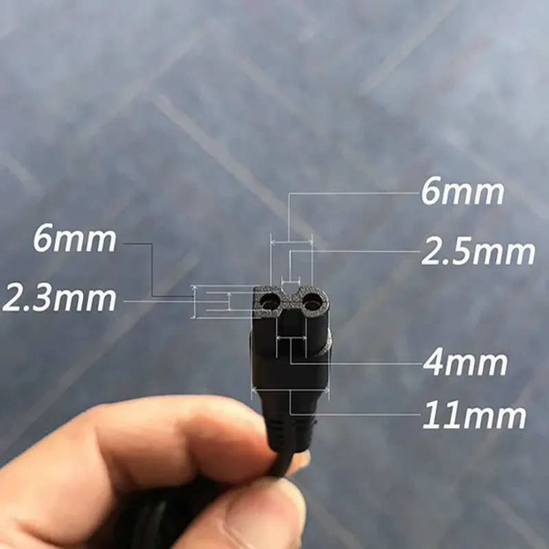 Tondeuse électrique pour animaux de compagnie, rechargeable par USB, avec câble de charge et cordon d'alimentation, compatible C6/C7 5