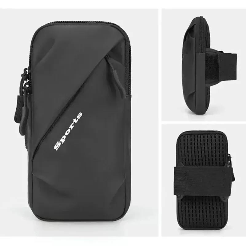 Support de téléphone pour course à pied, brassard universel étanche en PU pour iPhone et Samsung 3