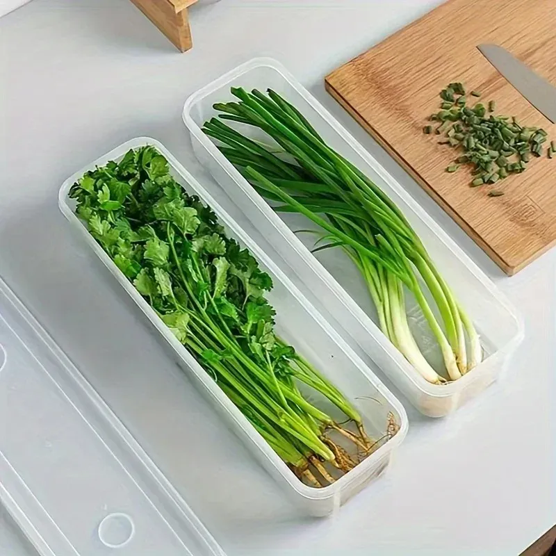 Boîte de conservation hermétique et transparente pour réfrigérateur 6