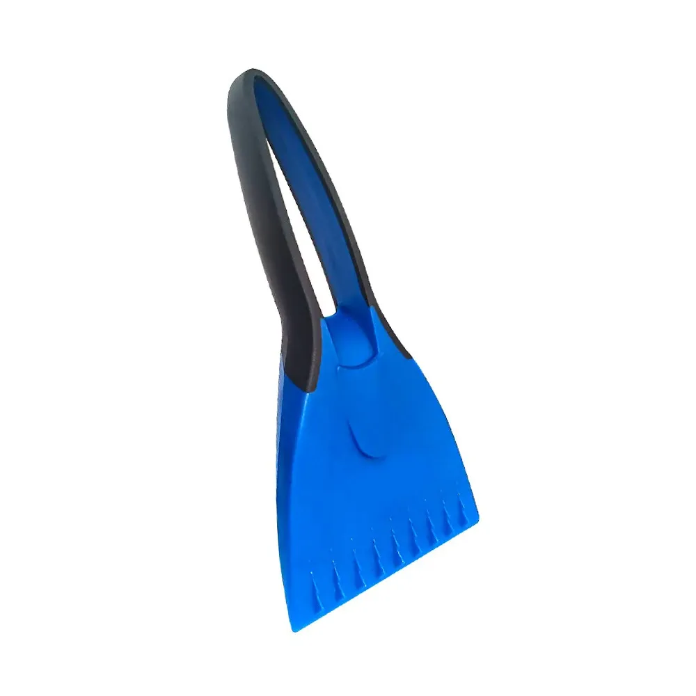 Grattoir à glace en silicone pour voiture, pelle à neige avec poignée souple, outil de déneigement d'hiver, accessoire automobile 7