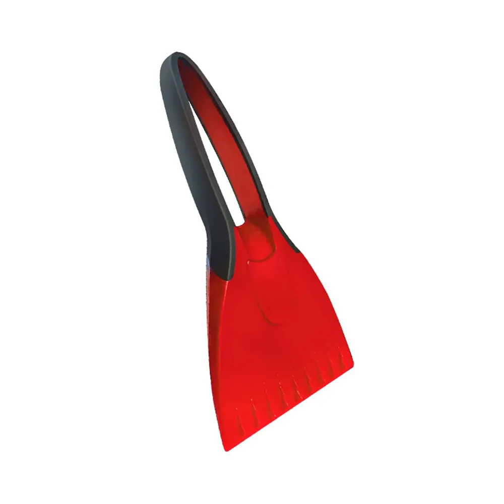 Grattoir à glace en silicone pour voiture, pelle à neige avec poignée souple, outil de déneigement d'hiver, accessoire automobile 8