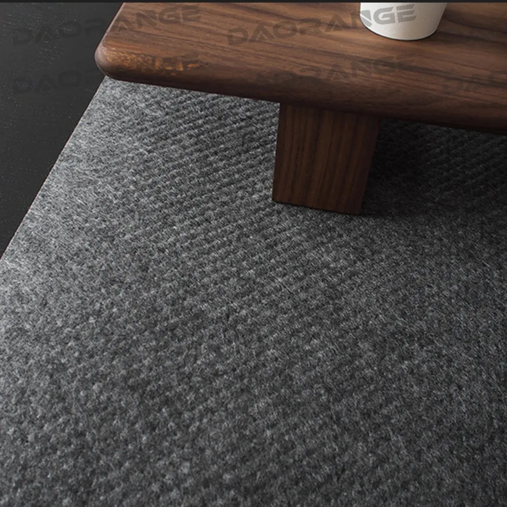 Tapis de souris en feutre de laine multi-tailles, protection de bureau antidérapante pour clavier et ordinateur portable 5