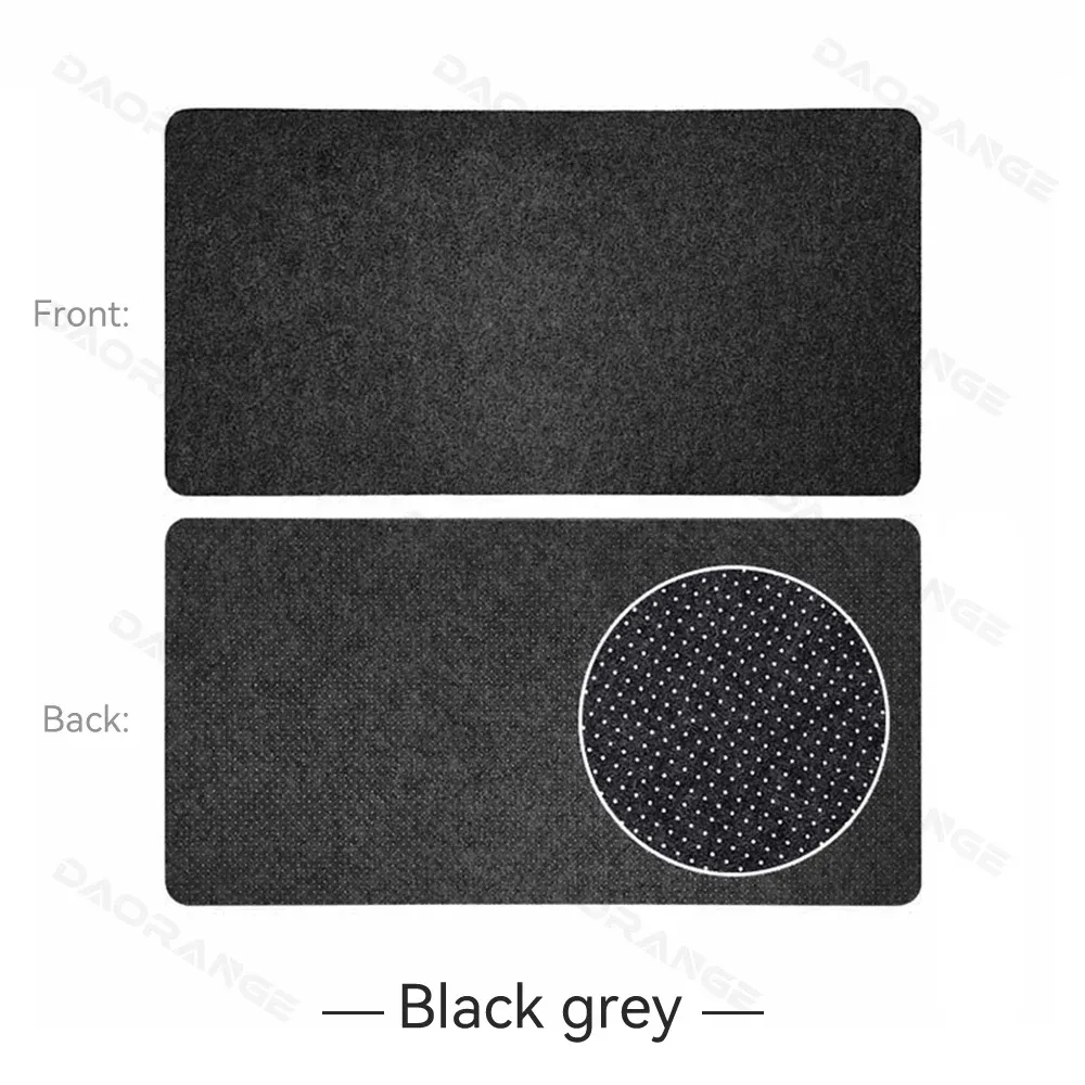 Tapis de souris en feutre de laine multi-tailles, protection de bureau antidérapante pour clavier et ordinateur portable 7