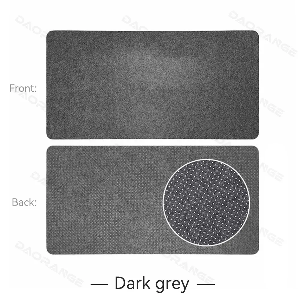 Tapis de souris en feutre de laine multi-tailles, protection de bureau antidérapante pour clavier et ordinateur portable 8