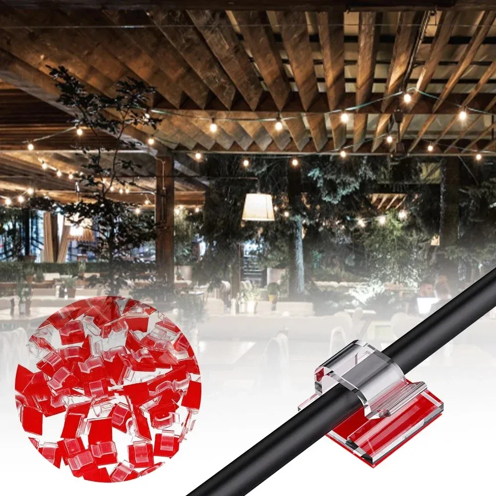 Clips adhésifs sur surface en céramique