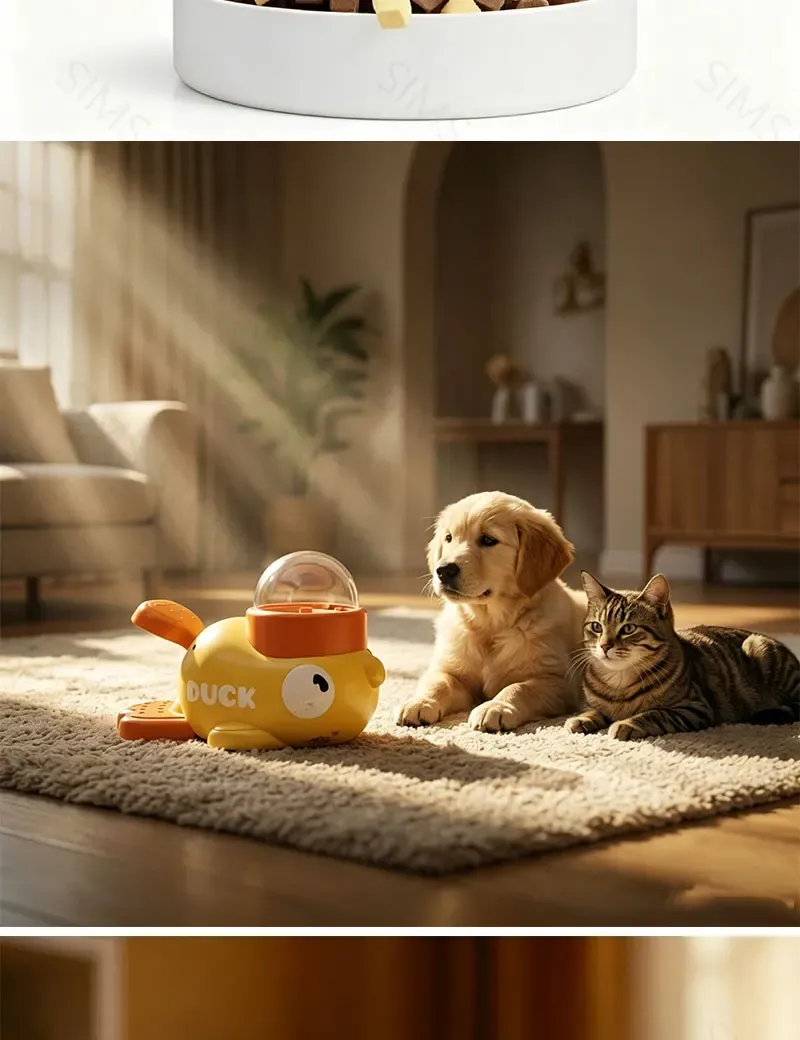 Jouet interactif pour chien en situation de jeu