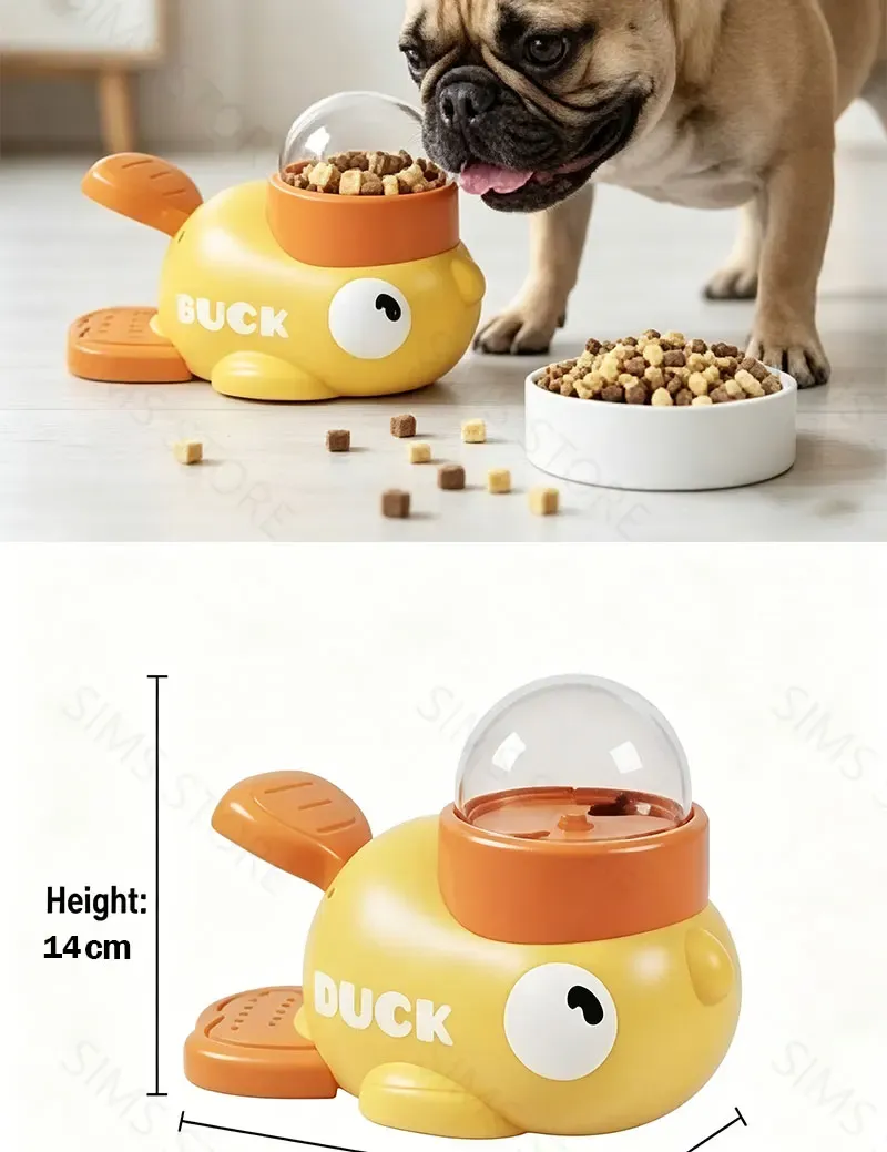 Jouet distributeur pour chien en action