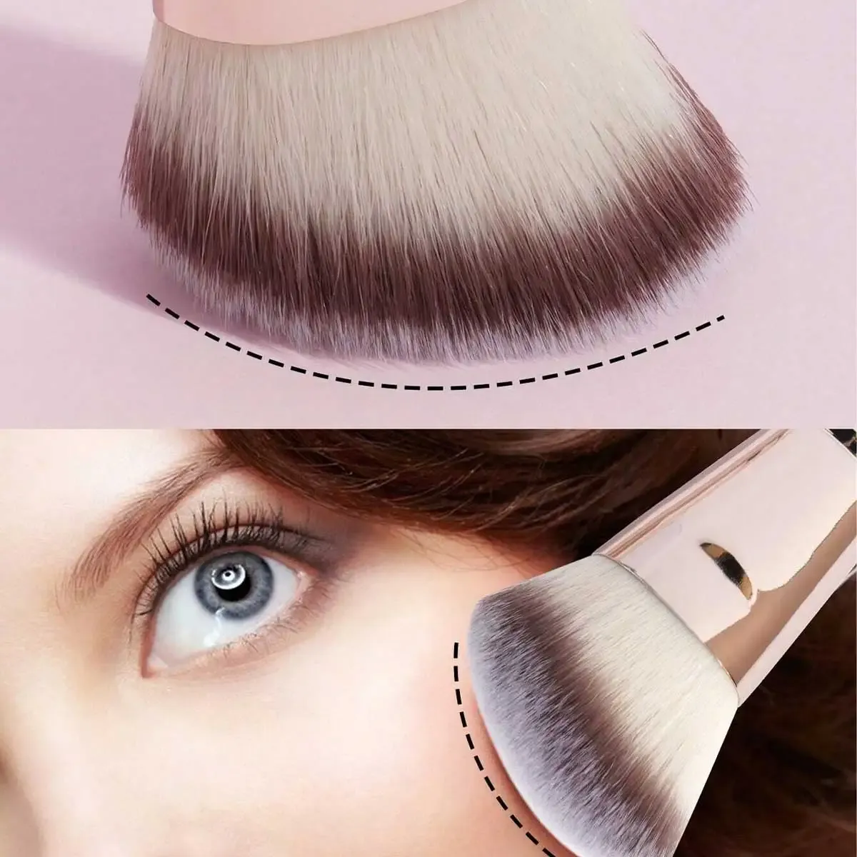 Ensemble de pinceaux de maquillage