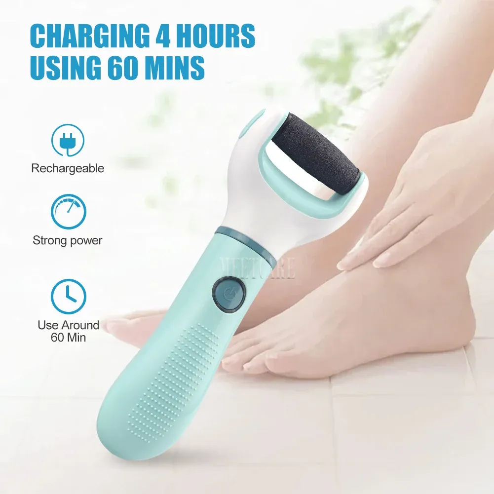 Râpe à pieds électrique sans fil