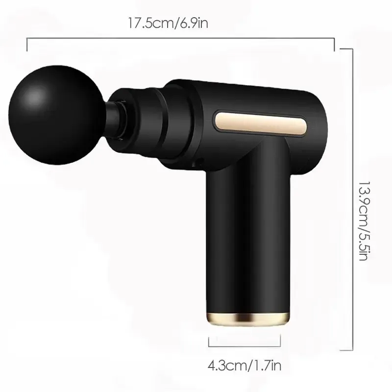 Masseur de cou Rob, appareil de massage de la colonne cervicale, mini pistolet de massage fascial sans fil pour la relaxation musculaire 6
