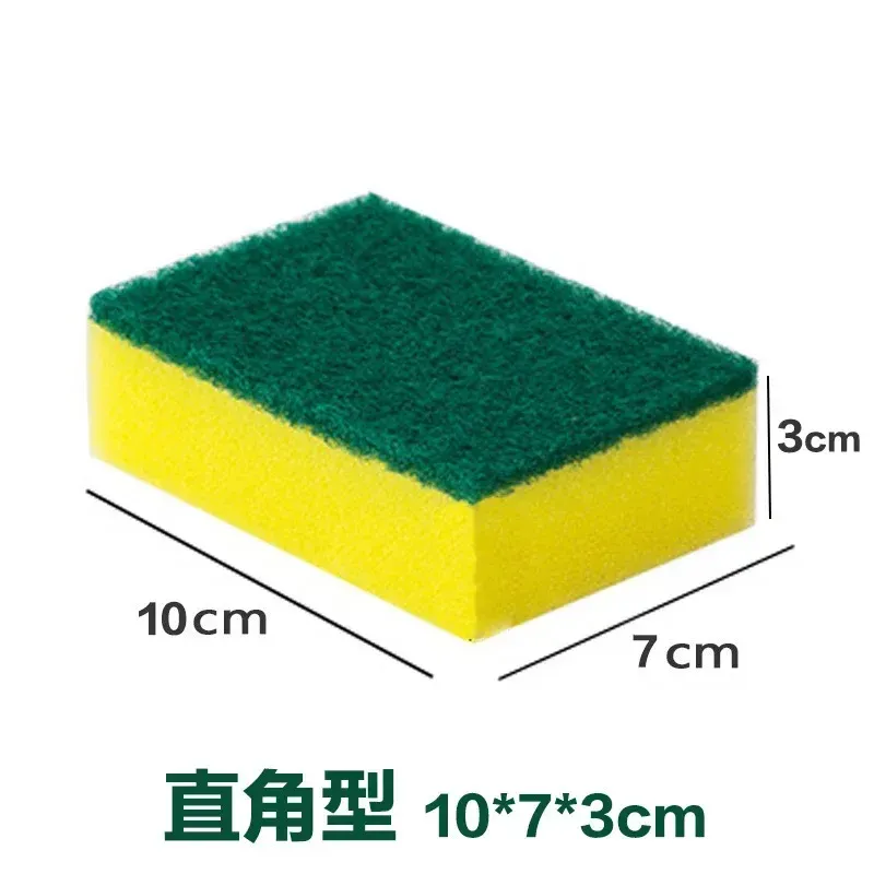 Éponge à vaisselle de cuisine, lot de 10/5/1 pièces, douce et absorbante, pour nettoyer les casseroles, tampon à récurer contre la rouille, kit de brosses de nettoyage ménager 8