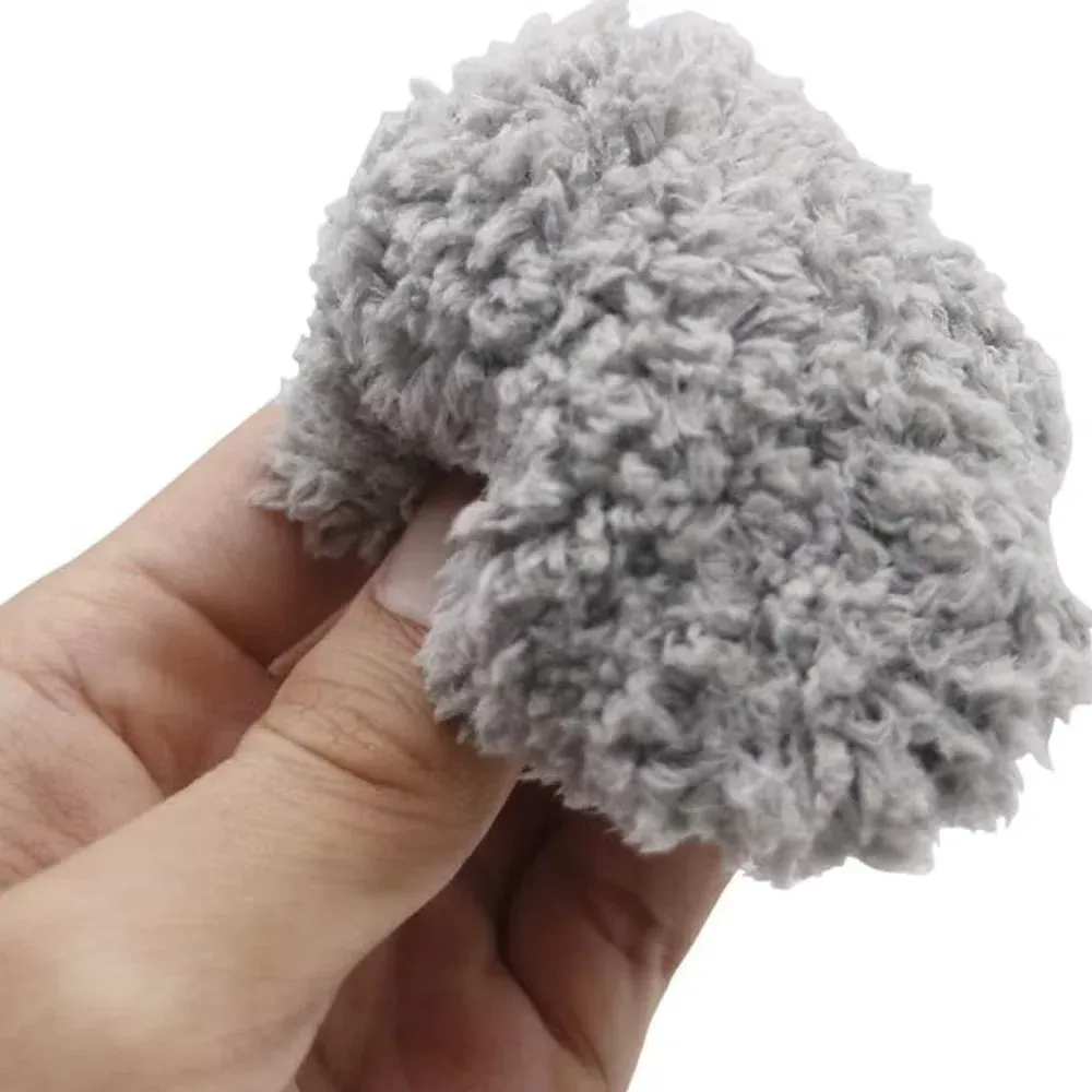 Chiffon en microfibre réutilisable de 14,5 cm pour robot nettoyeur de vitres et robot aspirateur 6