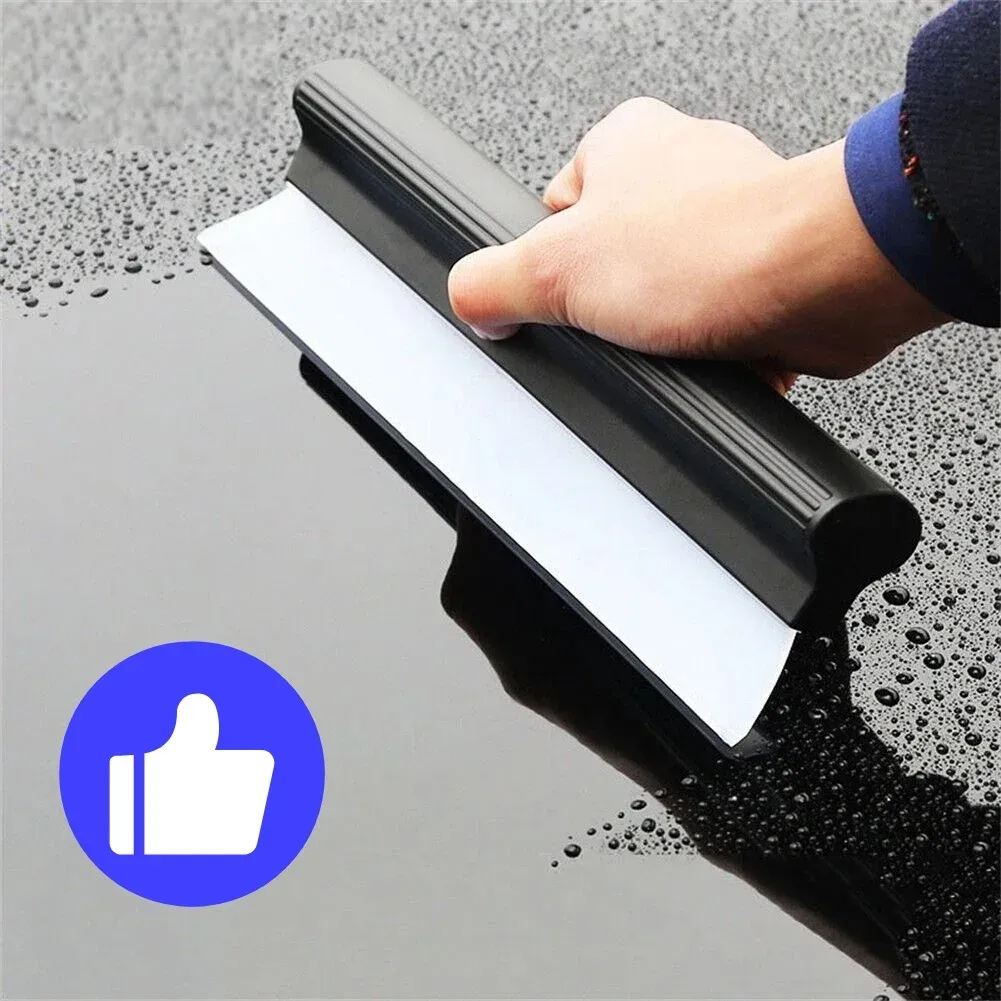 Raclette pratique en silicone souple anti-rayures, raclette à eau pour voiture, grattoir pour vitres, grattoir pour film, accessoires auto