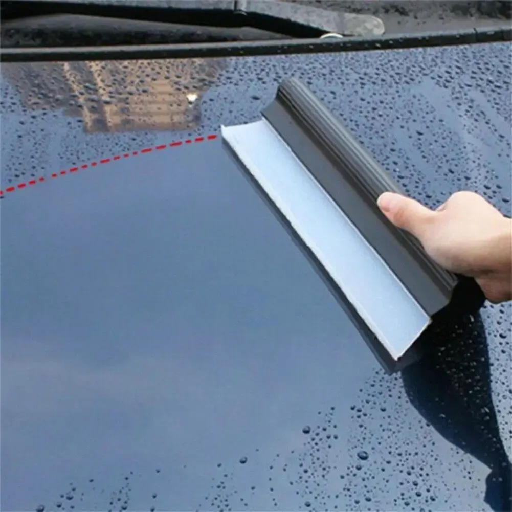 Raclette pratique en silicone souple anti-rayures, raclette à eau pour voiture, grattoir pour vitres, grattoir pour film, accessoires auto 3