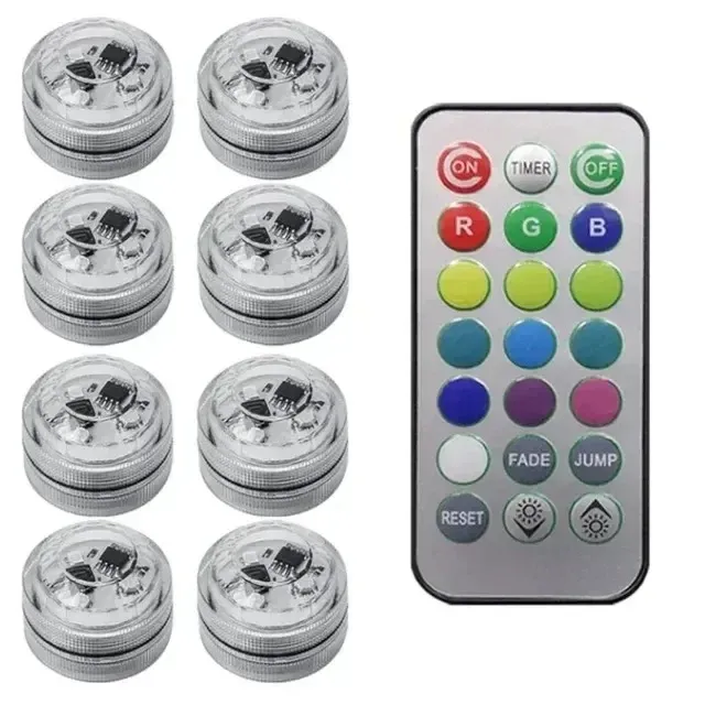 Ensemble de lumières d'ambiance LED pour intérieur de voiture avec télécommande, bandes adhésives colorées pour éclairage de pied de custode, 13 couleurs 7