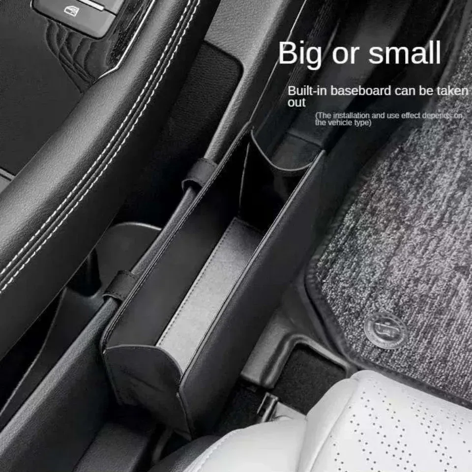 Poubelle de voiture pliable à suspendre, rangement pour dossier de siège et portière 3
