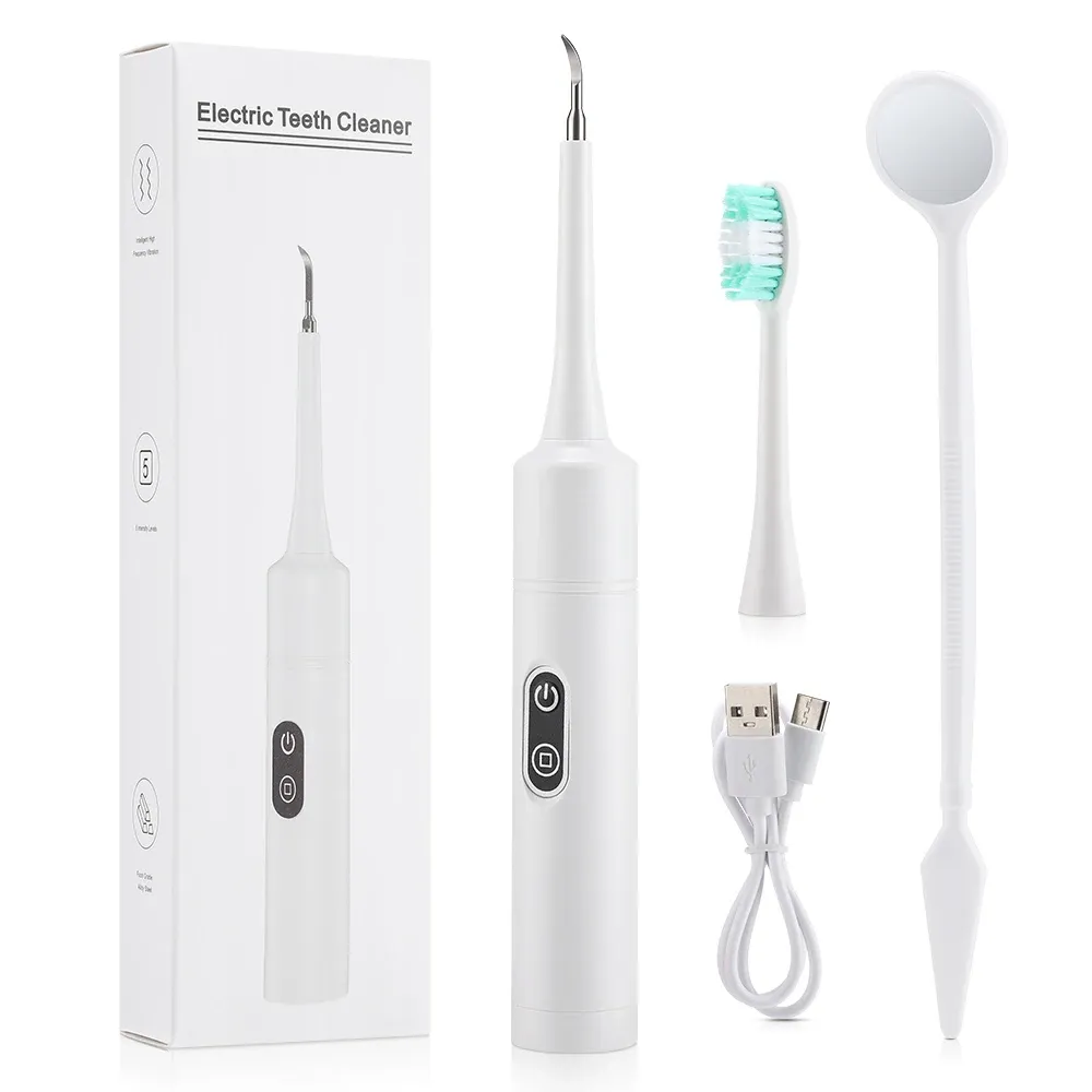 Détartreur dentaire électrique avec brosse à dents, éliminateur de tartre et de plaque par vibration, soin bucco-dentaire, améliore l'haleine 8