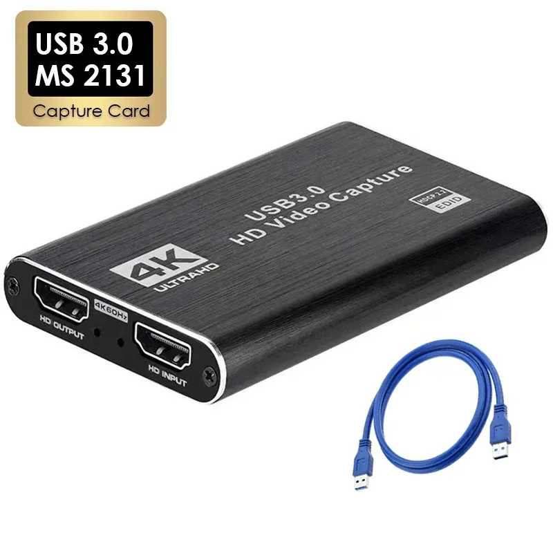 Carte de capture vidéo USB 3.0 4K, vue d'ensemble