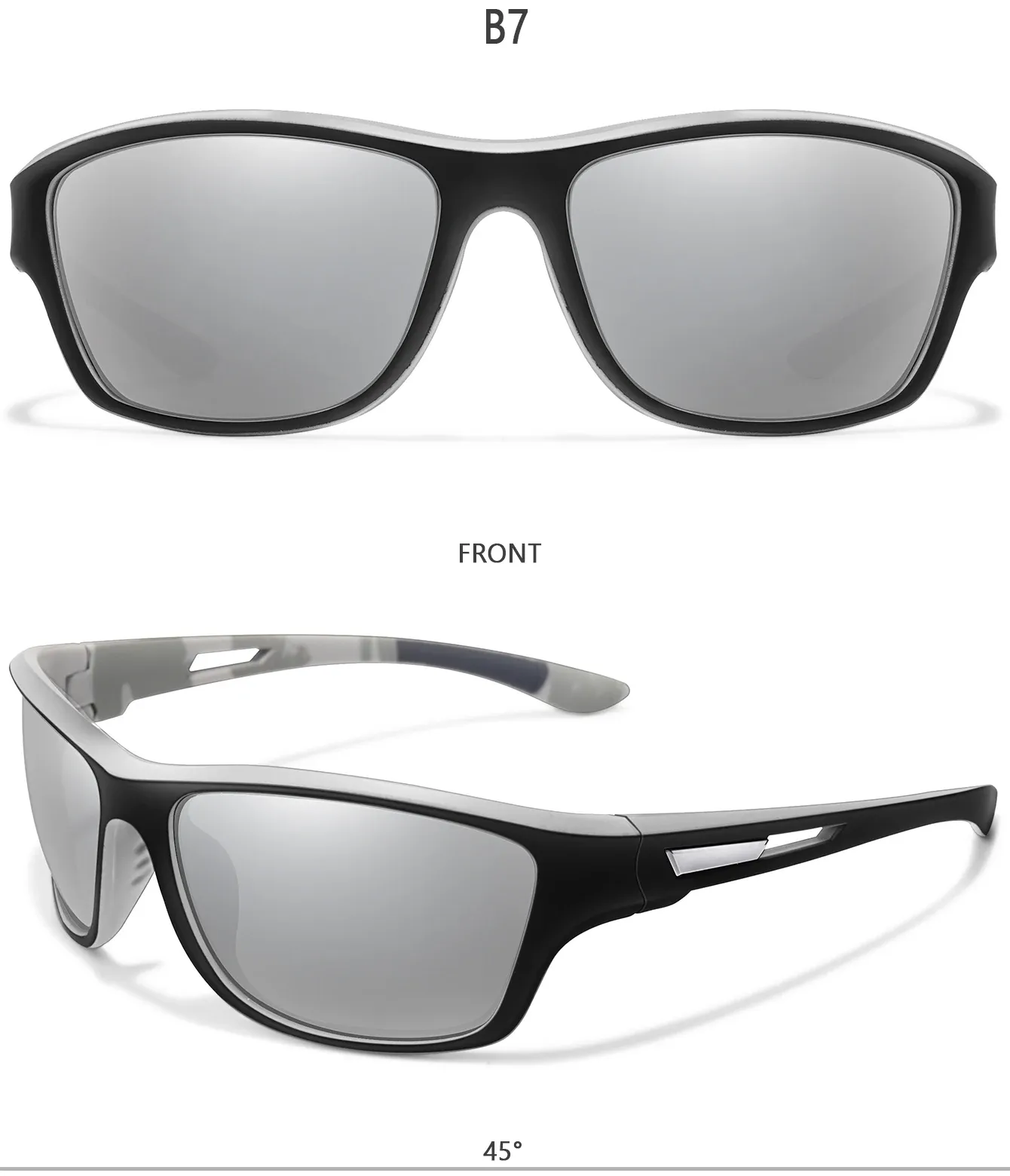 Lunettes de soleil, détail des verres