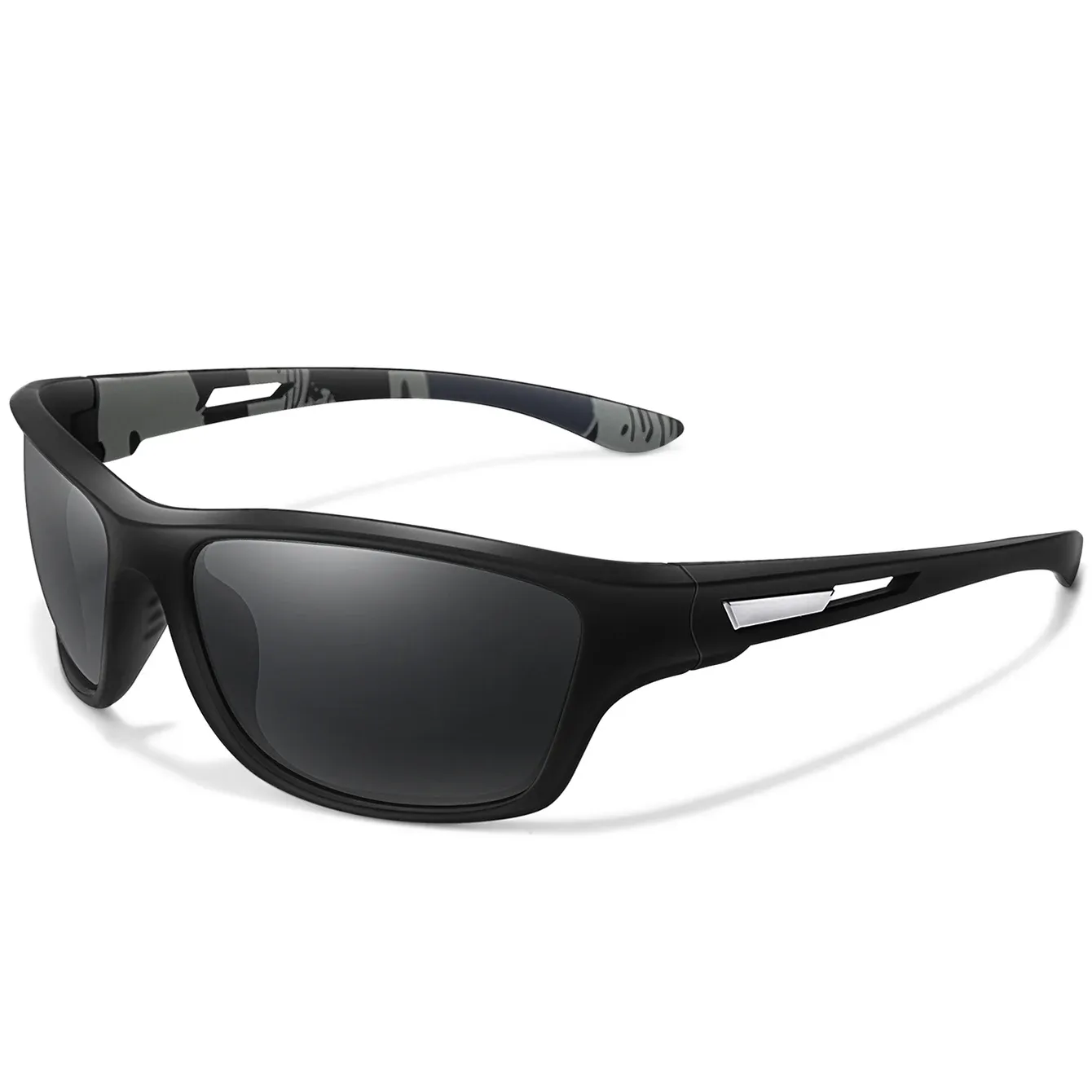 Lunettes de soleil polarisées unisexes pour la pêche, le cyclisme, la conduite et la randonnée, protection UV400, verres TAC anti-éblouissement, 1 pièce 17
