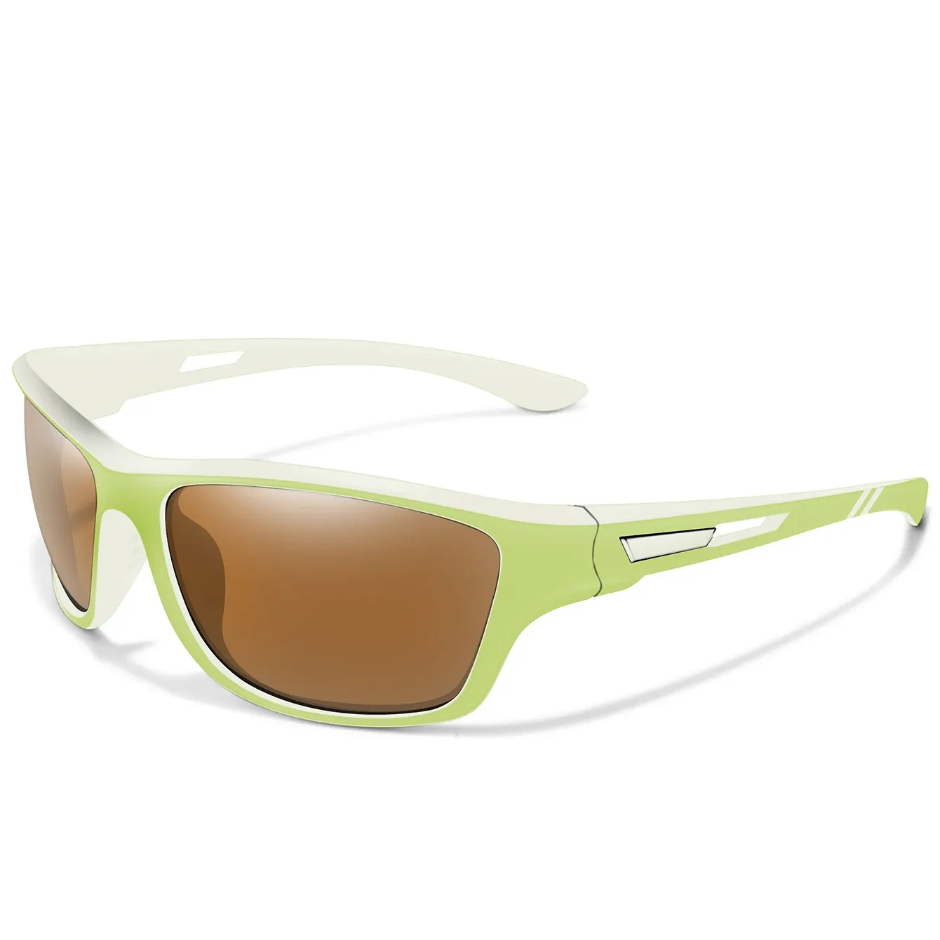 Lunettes de soleil polarisées unisexes pour la pêche, le cyclisme, la conduite et la randonnée, protection UV400, verres TAC anti-éblouissement, 1 pièce 11