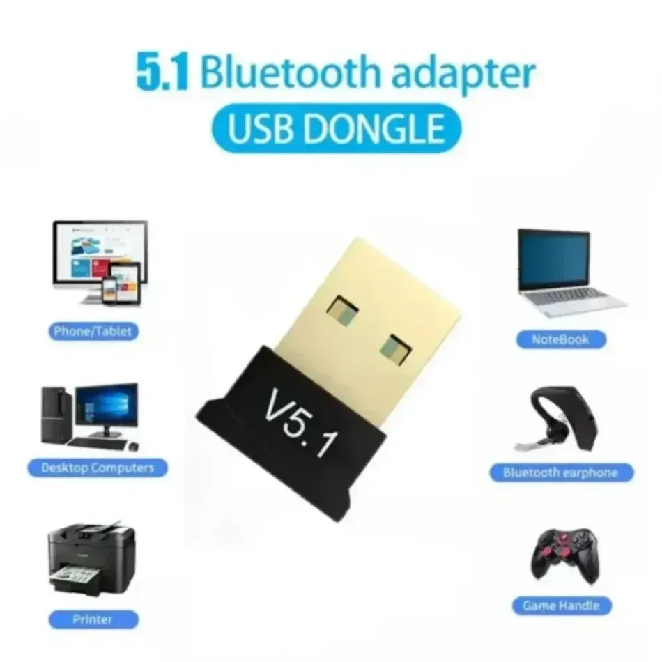Le title is already in French but contains a mix of English and French and keyword stuffing. Clean professional French version:

Adaptateur USB Bluetooth 5.3 émetteur-récepteur audio sans fil pour ordinateur portable 2