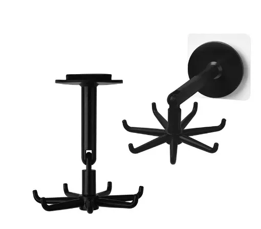 Organisateur mural pour cuisine et salle de bain avec support pour couvercles et accessoires de cuisson, égouttoir à vaisselle pour placard ou étagère 10